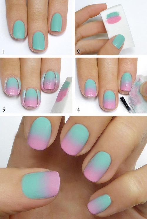 Modny manicure ombre na paznokciach o różnych długościach: pomysły na zdjęcia