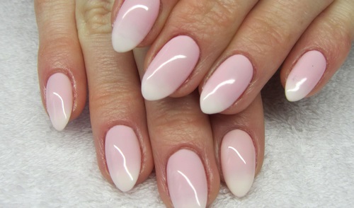 Fashionable ombre manicure on nails of different lengths: photo ideas