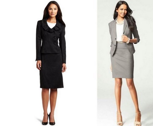 Kancelářský styl. Módní kancelářské oblečení pro ženy