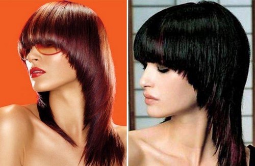 Hvordan klippe en kvinnes hår? Fasjonable hårklipp for kvinner på bildet