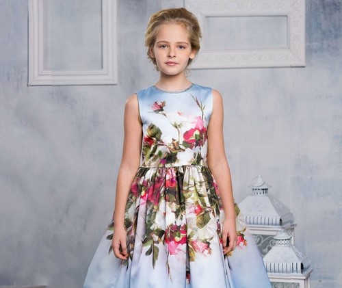 Voor kleine fashionista's! Mooie afstuderen jurken voor meisjes