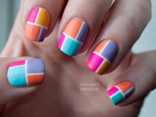 Свијетли маникир - оригиналне идеје за нокте у засићеним бојама