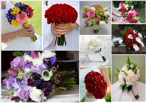 Valitse kimppu: kauneimpia ja muodikkaimpia kukkakimppuja - valokuva