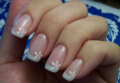 The most beautiful French manicure