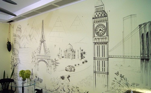 Hvordan dekorere vegger - fotoideer hvordan dekorere vegger i forskjellige rom