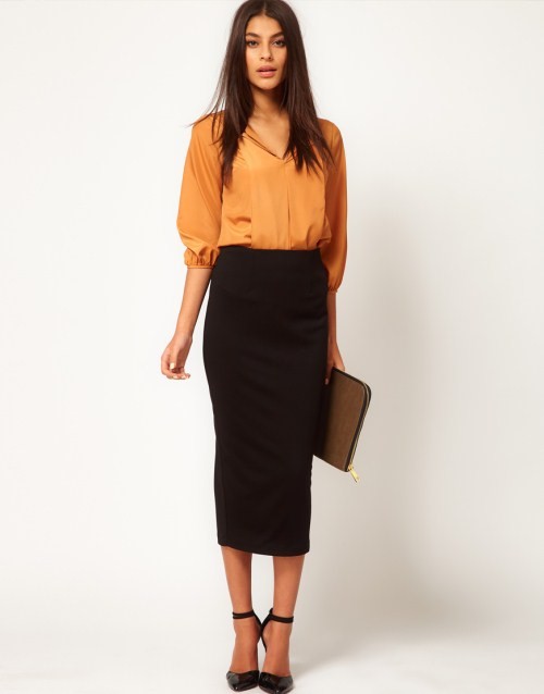 Fashionable midi skirts. How to wear a midi skirt - photo ideas, new items, trends