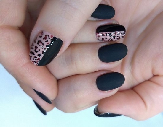 Fashionable dark manicure - beautiful photos of the idea of ​​manicure in dark shades