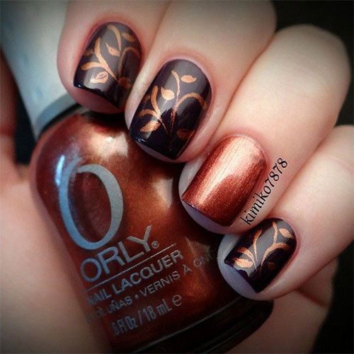 Autumn manicure - ideas and new items for autumn manicure
