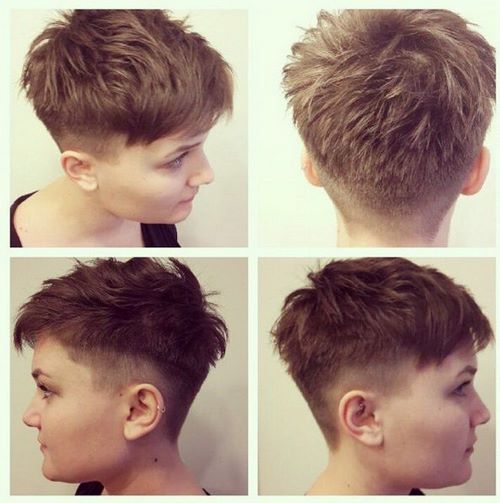 Pixie korte hårklipp - frisyrer for motetrender for aktive kvinner