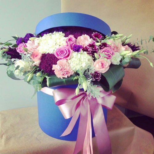 Tendència florística de moda: floreu les flors a la caixa
