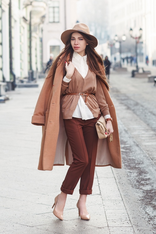 Fashionable autumn images - photo ideas how to dress in autumn