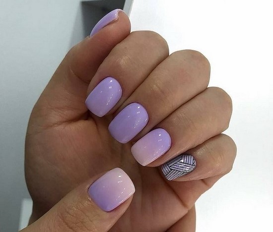 Simple manicure for beginners: easy manicure with simple varnish in different techniques
