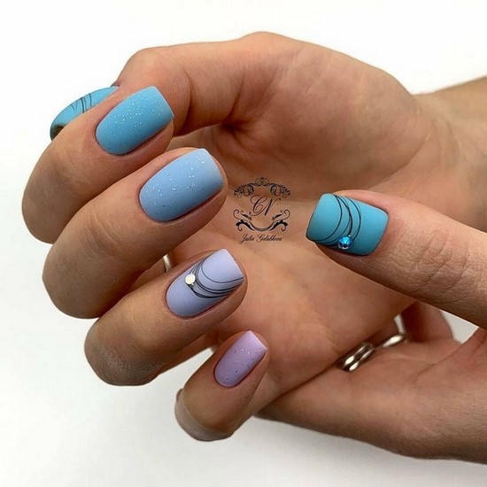 Manicure semplice per principianti: manicure facile con vernice semplice in diverse tecniche