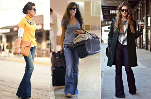 Módní džíny oblečení a džíny styl - fotografie, trendy, trendy, styly