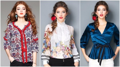 Modieuze blouses voor vrouwen voor elke smaak - foto's, trends, ideeën van afbeeldingen
