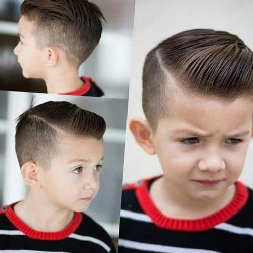 Modische Frisuren für Jungen. Foto-Haarschnitte Ideen, Trends, Trends