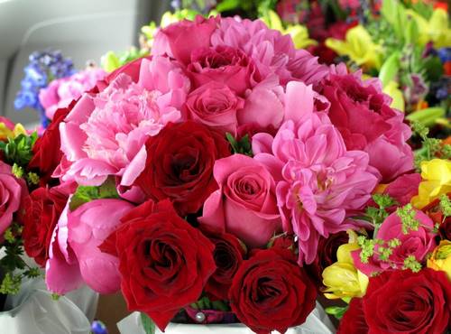 A pünkösdi rózsa legszebb csokroi: tervezés, virágrendek, tervezési ötletek