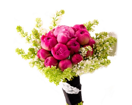 Les plus beaux bouquets de pivoines: design, tendances florales, idées de design