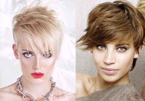 Fasjonable fillete hårklipp - fotoideer hårklipp for forskjellige hårlengder