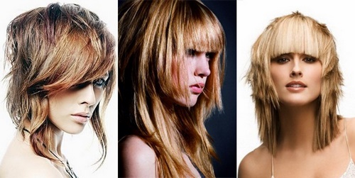 Tunsori la modă zdrențuite - tunsori idei foto pentru diferite lungimi de păr