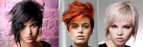 Modne isprekidane frizure - foto ideje frizure za različite duljine kose