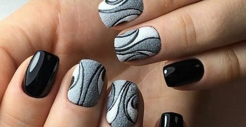 Manicura gris de moda: nuevas fotos, diseño de uñas en gris