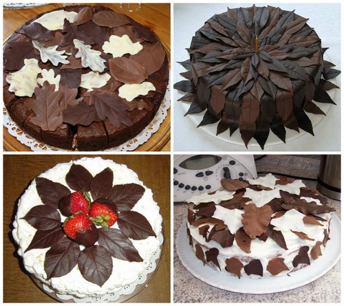 Les plus beaux gâteaux au chocolat - idées de photo, décoration, décoration et design