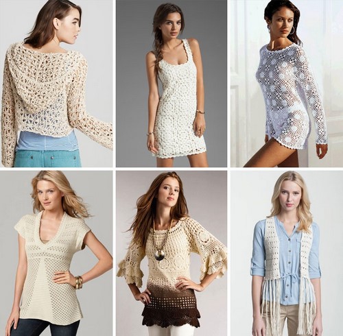 Crochet: vêtements à la mode au crochet - styles, idées, tendances