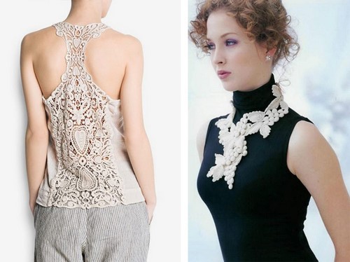 Crochê: roupas da moda em crochê - estilos, idéias, tendências