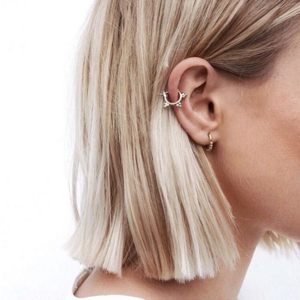 Piercing do uší: trendy a nápady na piercing do uší