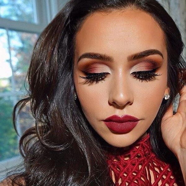 Strålende make-up til det nye år 2020: de bedste fotoideer til nytårs makeup