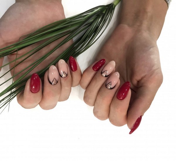 Nový gel na manikúru: zajímavé příklady gelu na nehty s designem nehtů na fotografii