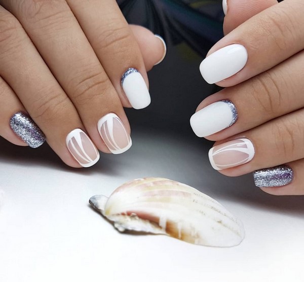 Novo esmalte para gel de manicure: exemplos interessantes de esmaltes para gel de unhas na foto