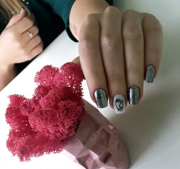 Novo esmalte para gel de manicure: exemplos interessantes de esmaltes para gel de unhas na foto