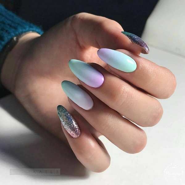 Colorful ideas for summer nail design - fashion photo news
