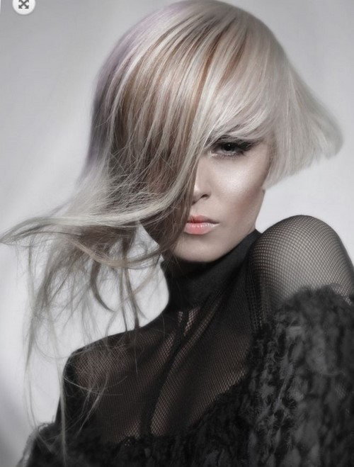 Fashionable haircuts with asymmetry - spectacular innovations and stylish solutions