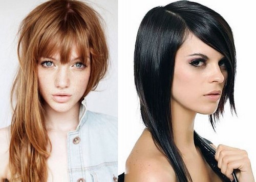 Fashionable haircuts with asymmetry - spectacular innovations and stylish solutions
