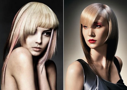 Fashionabla frisyrer med asymmetri - spektakulära innovationer och eleganta lösningar