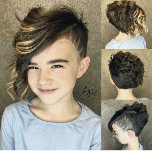 Kratke, srednje, duge frizure za djevojčice - foto vijesti i ideje