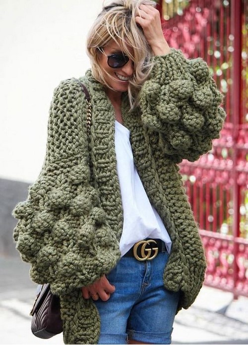 Knitting. What can be knitted with stylish knitted novelties