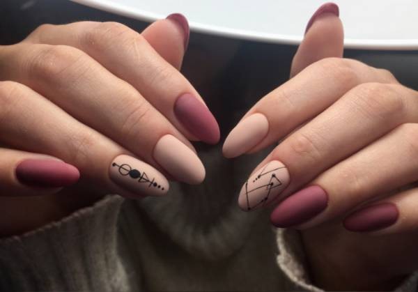 Incredible interpretations of combined nail design