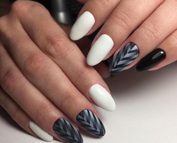 Incredible interpretations of combined nail design