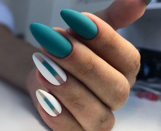 Nouvelles solutions nail art turquoise - les meilleures photos de design