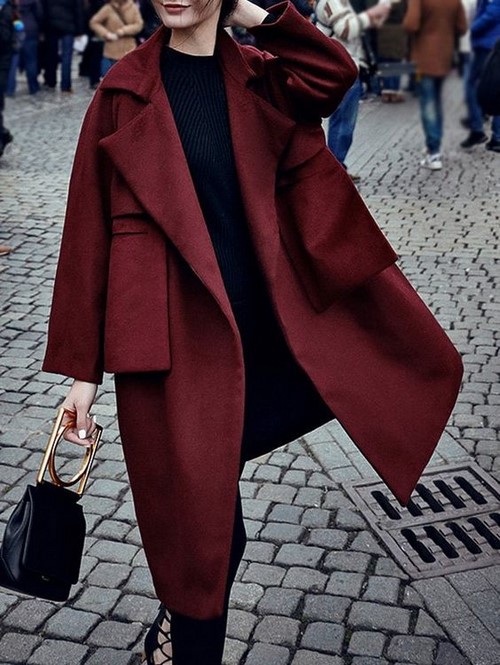 Manteaux tendance surdimensionnés: idées de photos sur la façon de porter un manteau surdimensionné