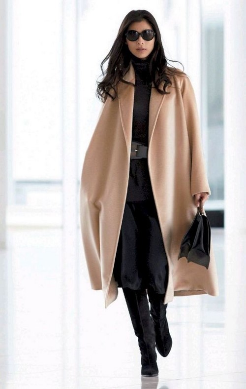 Oversized trending coats: photo ideas on how to wear an oversized coat