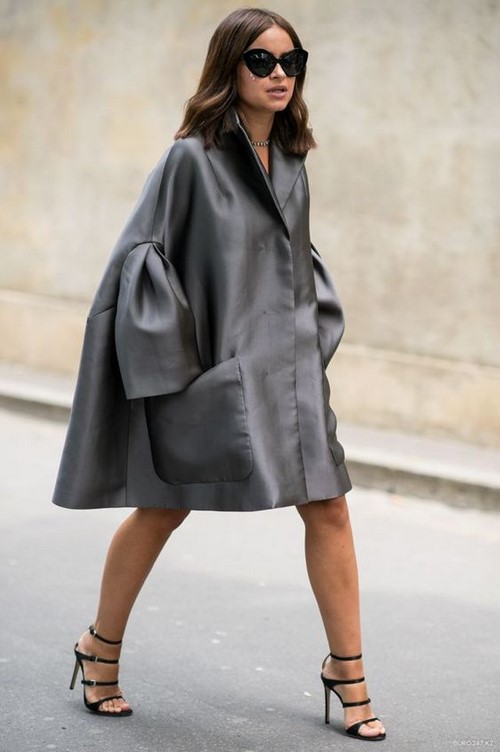 Trendovi s velikim trendovima: foto ideje o tome kako nositi preveliki kaput